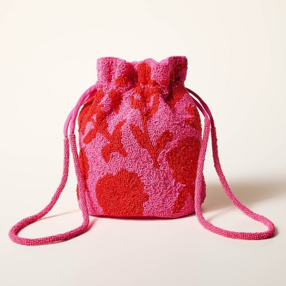 Kate Spade x Target Beaded Bucket Bag NWT